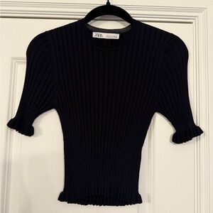 Zara Short Sleeve Sweater
